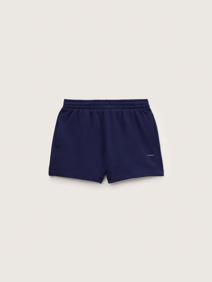 Womens Midweight T-Shirt and Shorts Set—Ocean Navy
