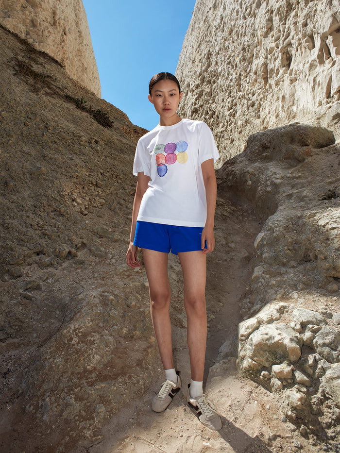 Womens Midweight T-Shirt Seven Circles—White