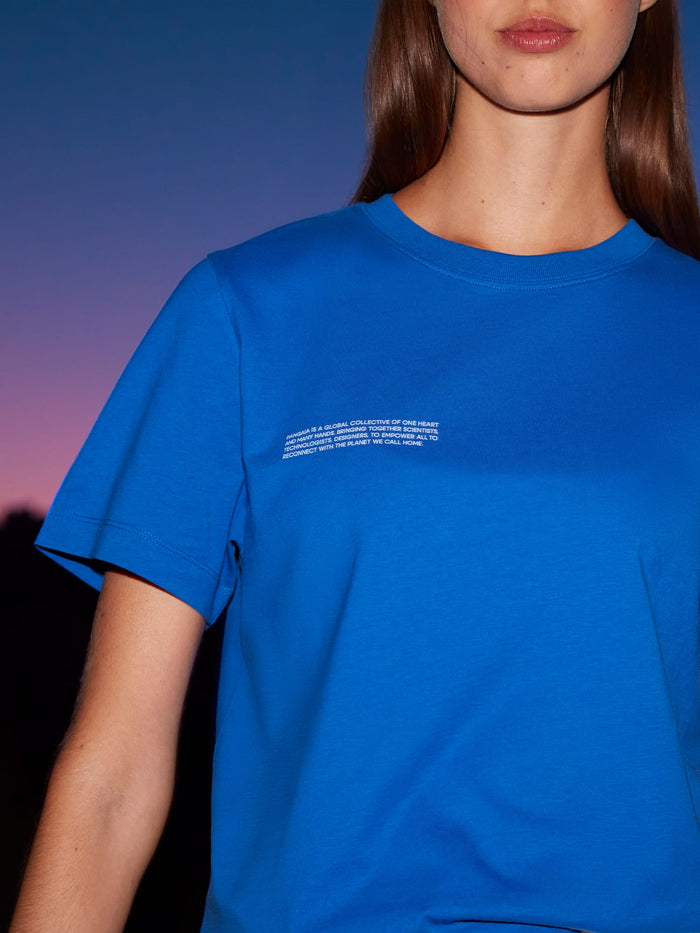 Womens Midweight T-Shirt—Gaia Blue