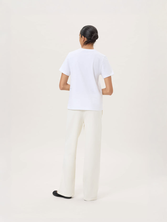 Womens Midweight T-Shirt—White
