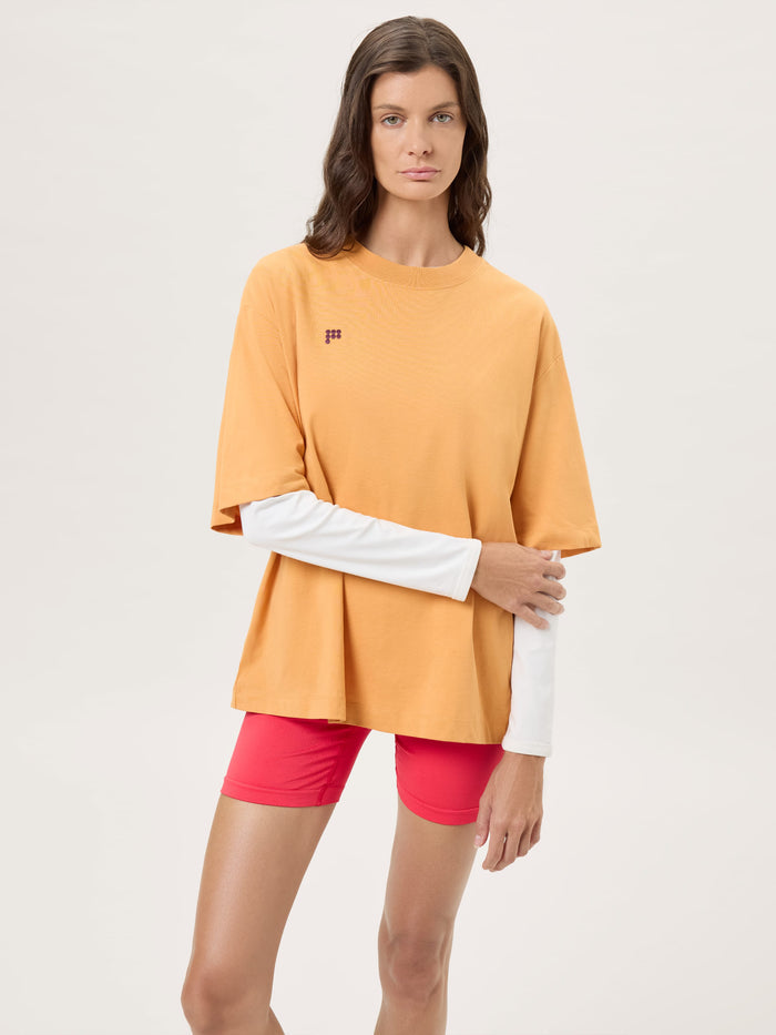 Womens Oversized T-Shirt—Burnt Horizon