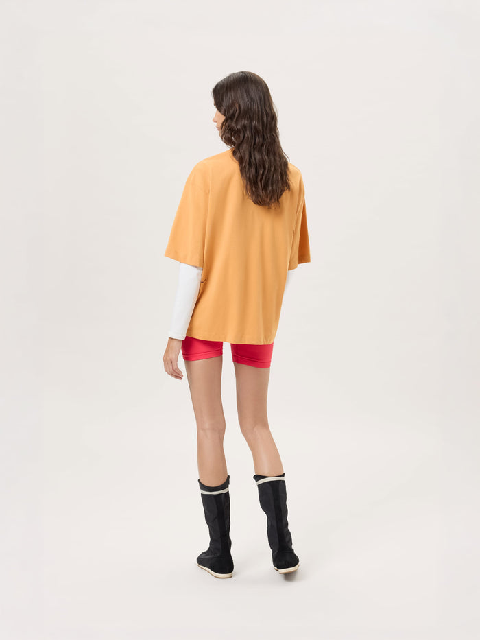 Womens Oversized T-Shirt—Burnt Horizon