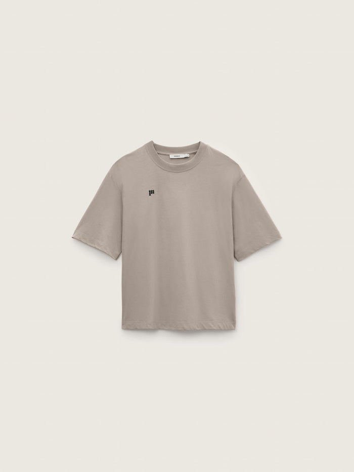 Womens Oversized T-Shirt—Limestone Dust