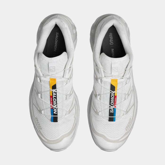 XT-6 Mens Running Shoes (White/Grey)