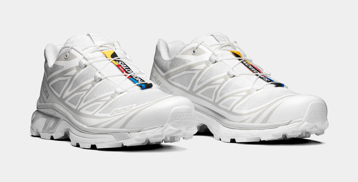 XT-6 Mens Running Shoes (White/Grey)
