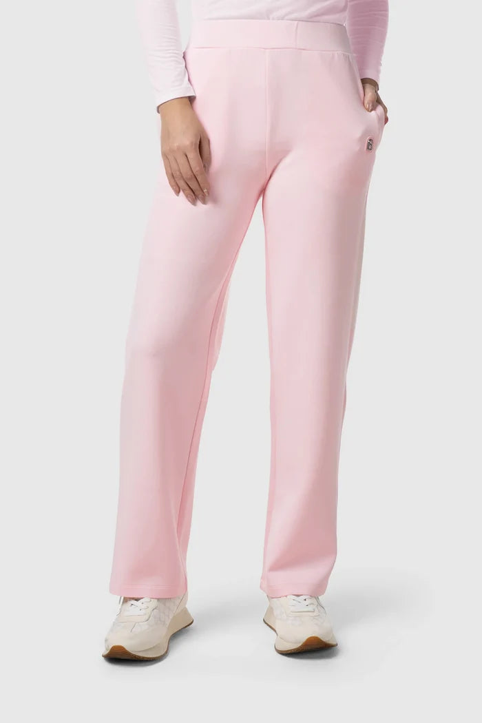 zoey basic pants in pink by buttonscarves